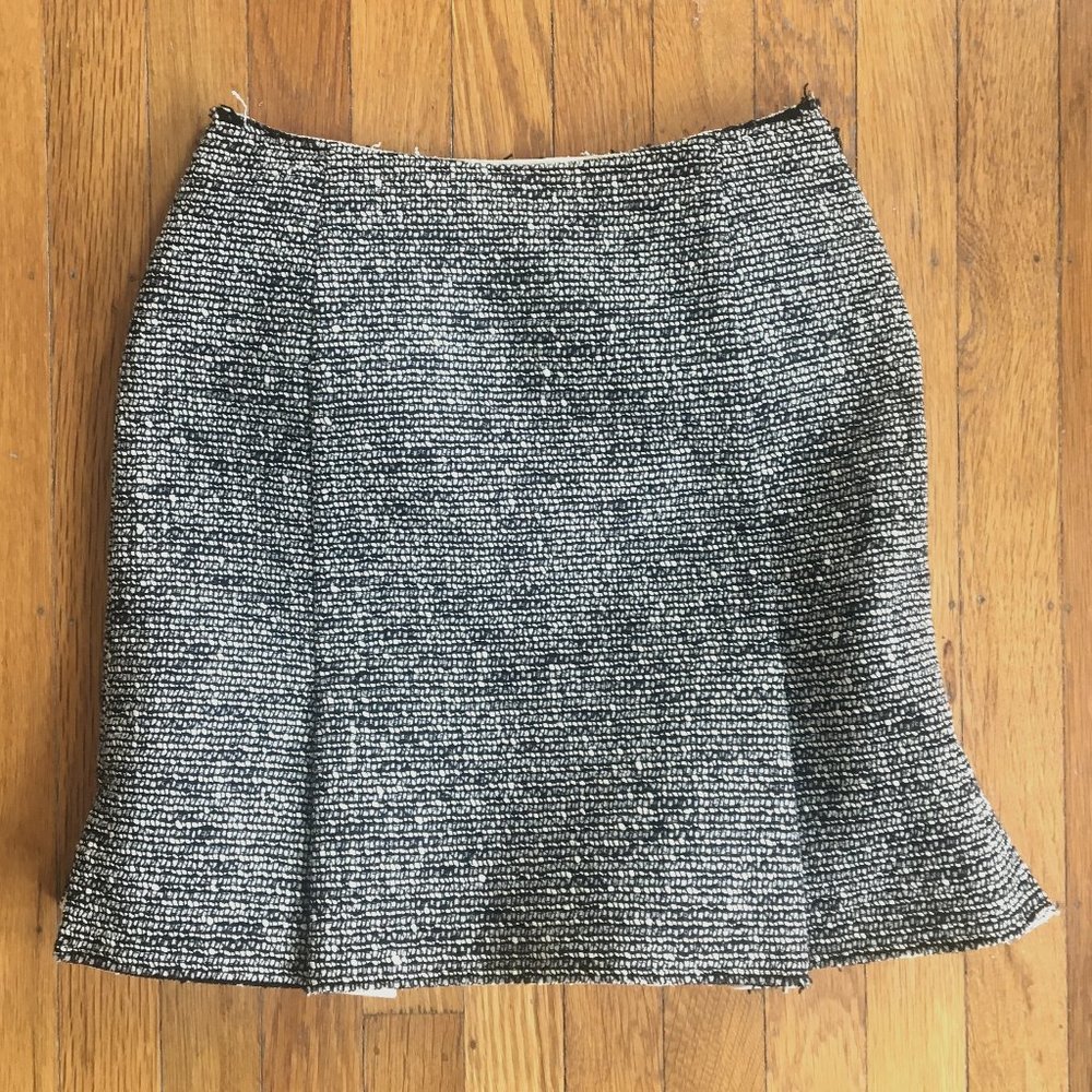 Balenciaga Paris Tweed Mini Skirt